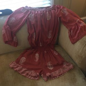 Off the Shoulder Romper